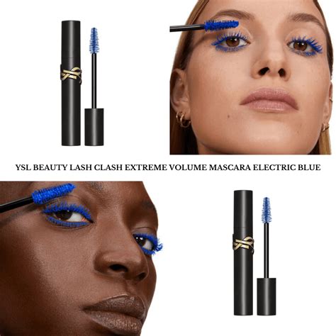 blue electric ysl|YSL blue electric mascara.